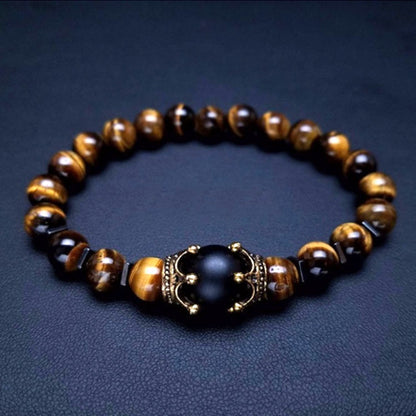 Natural Stone Bead Bracelet