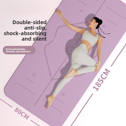 TPE Yoga Mat — Non-Slip, Shock-Absorbing