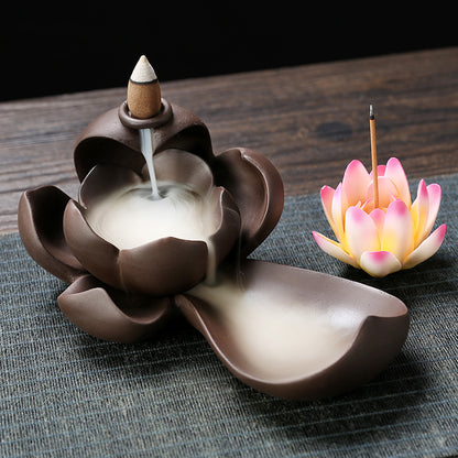 Lotus Backflow Incense Burner