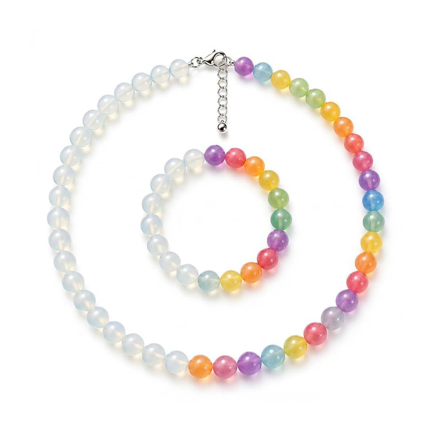 UV Color Change Resin Necklace Bracelet