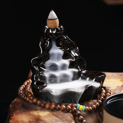 Handmade Natural Backflow Incense Cones — 45 Pack