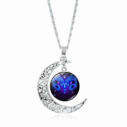 Zodiac Constellation Pendant Necklace | All 12 Signs