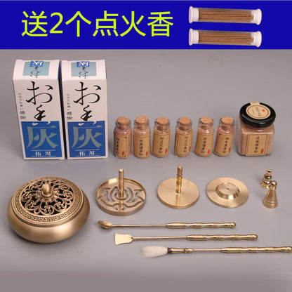 Pure Copper Incense Burner Set
