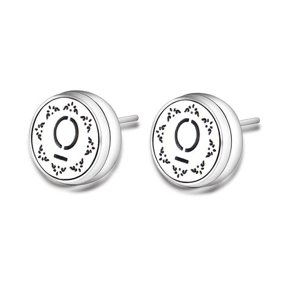 Stainless Steel Angel Wings Aromatherapy Earrings