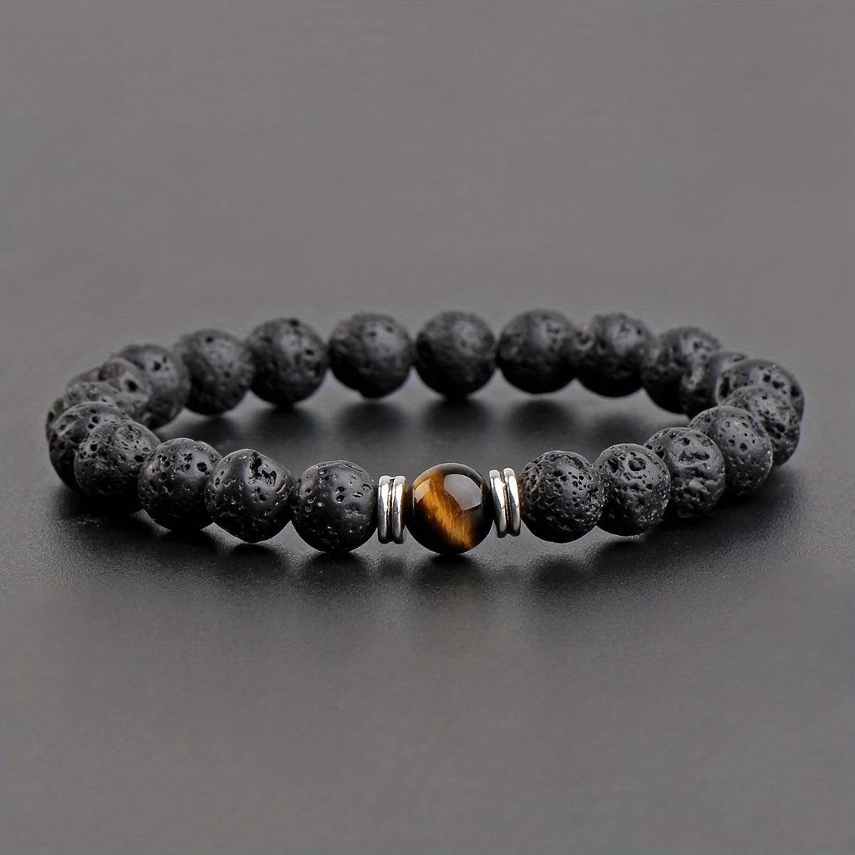 Natural Stone Bead Bracelet