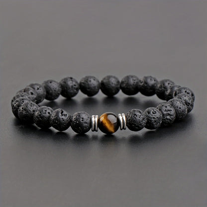 Natural Stone Bead Bracelet