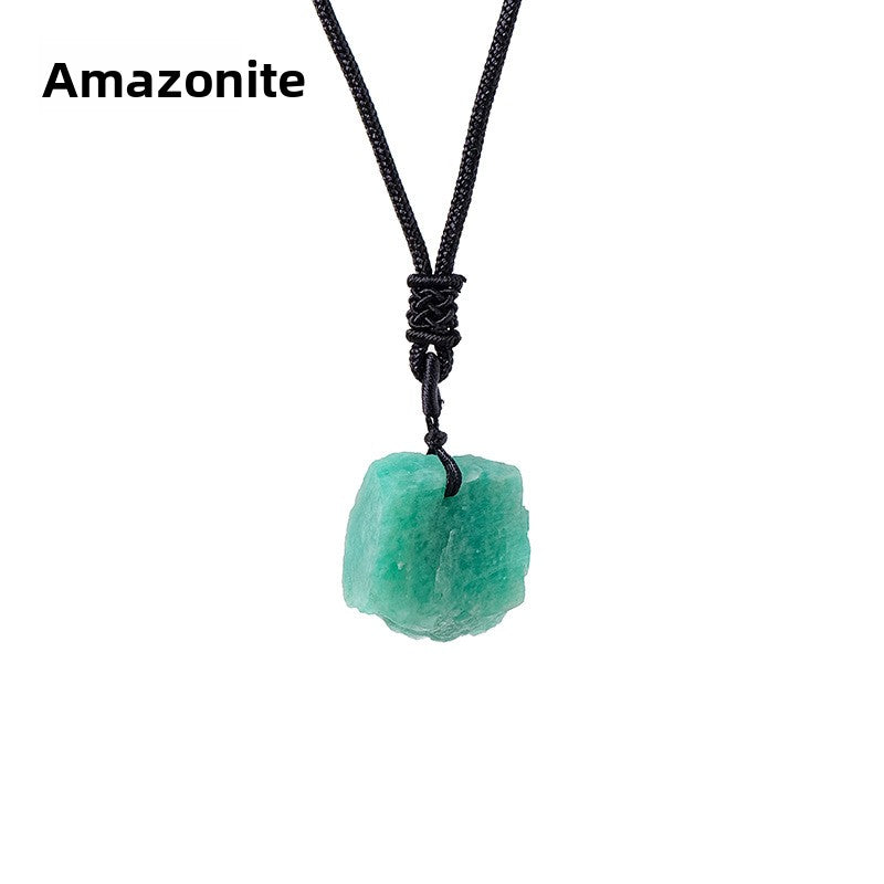Natural Crystal Stone Pendant