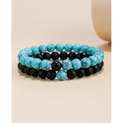 Heart Magnetic Couple Bracelet Set for Women and Men