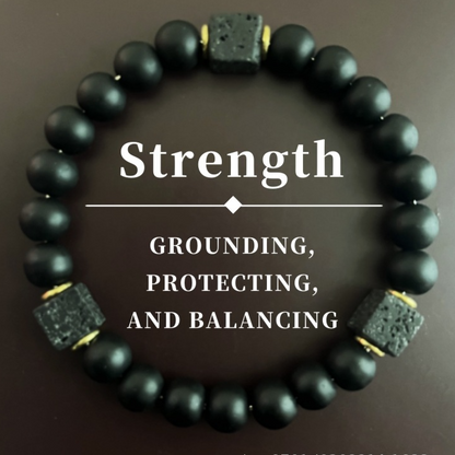 Natural Stone Bead Bracelet