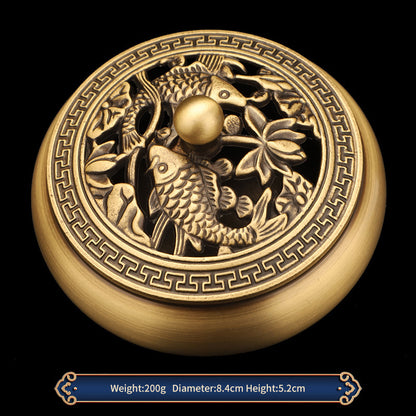 Brass & Copper Incense Burner