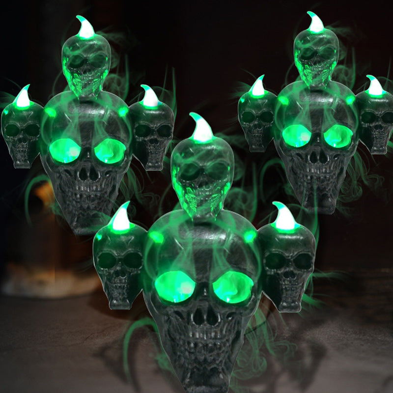 Skull Smoke Candle Lamp Decoration