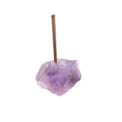 Natural Crystal Incense Holder