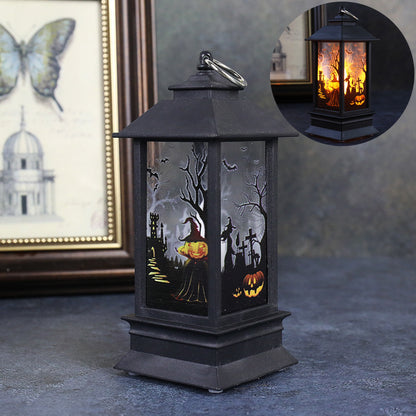 Halloween Flickering Flame Lantern