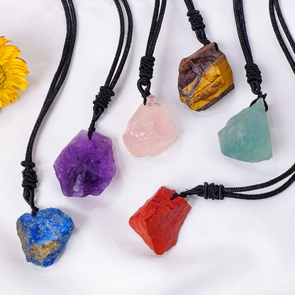 Natural Crystal Stone Pendant