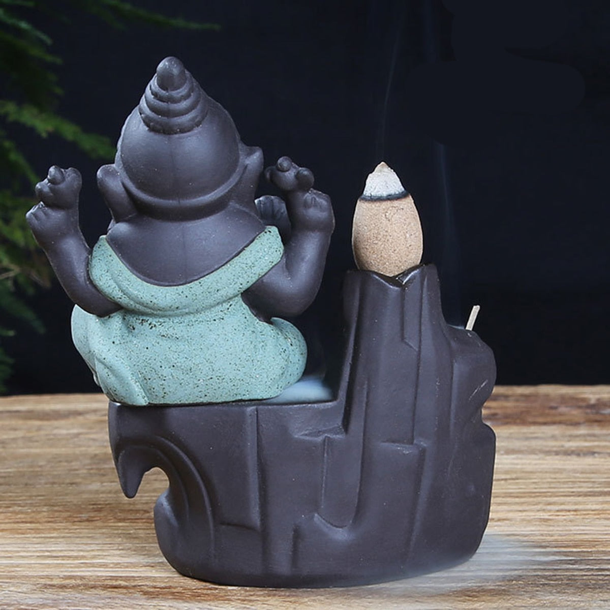 Ganesha Backflow Incense Burner