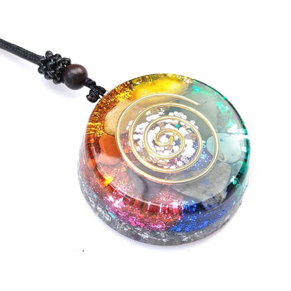 Orgonite Crystal Pendant Necklace