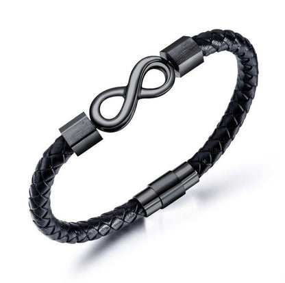 Minimalist Leather Bracelet for Men
