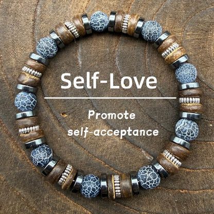 Natural Stone Bead Bracelet