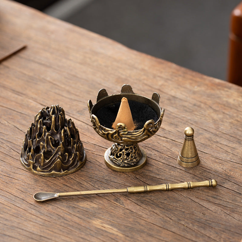 Boshan Incense Burner Set