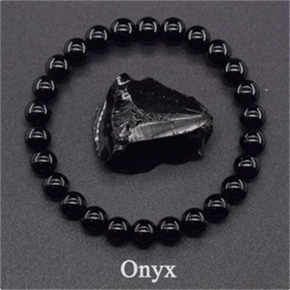 Natural Stone Bead Bracelet