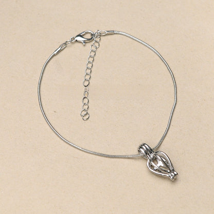 DIY Freshwater Pearl Bracelet with Pendant