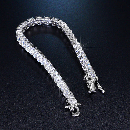 Four Claw Moissanite Diamond Bracelet