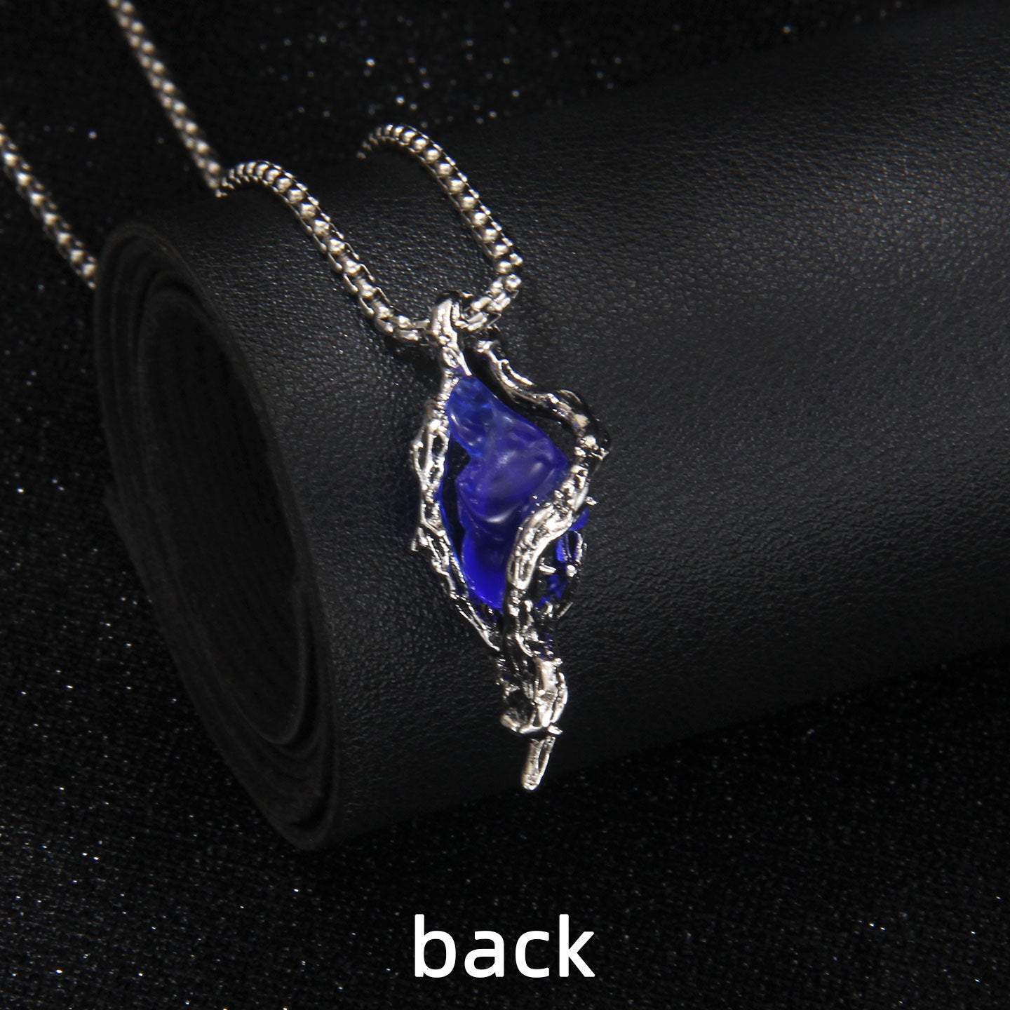 Gothic Thorn Heart Stainless Steel Necklace