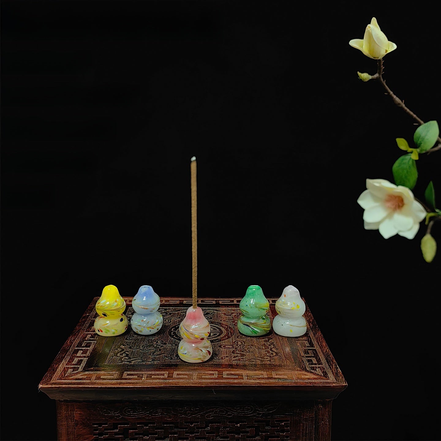 Natural Stone Incense Holder