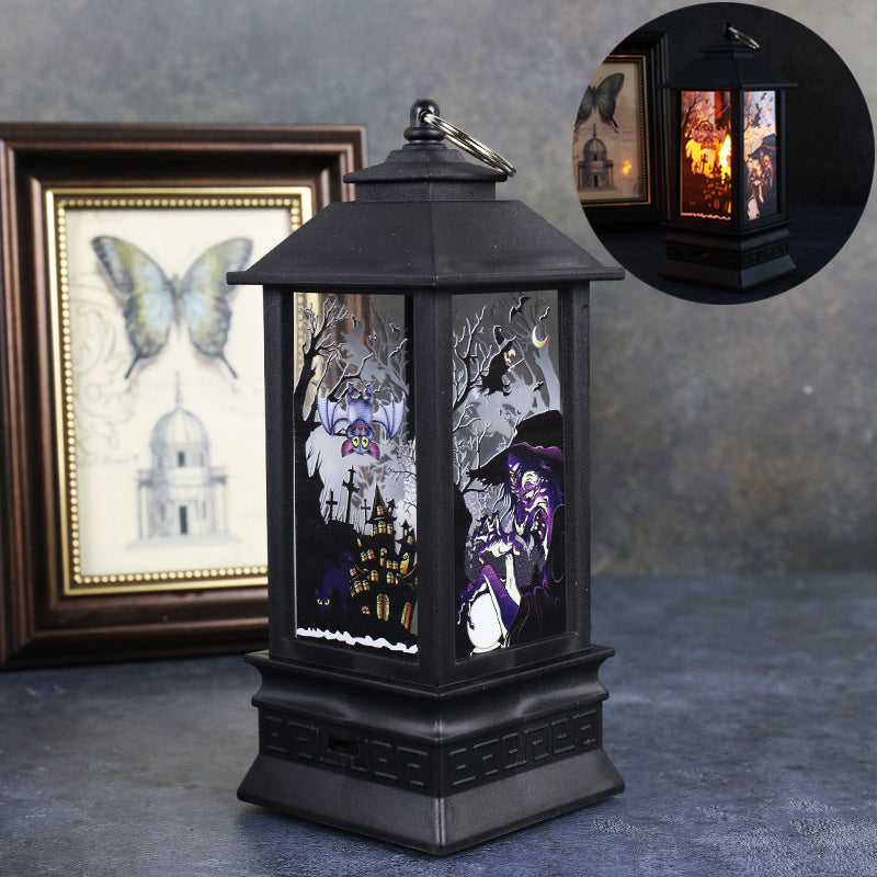 Halloween Flickering Flame Lantern
