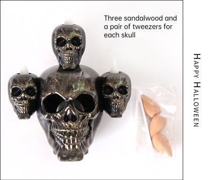 Skull Smoke Candle Lamp Decoration