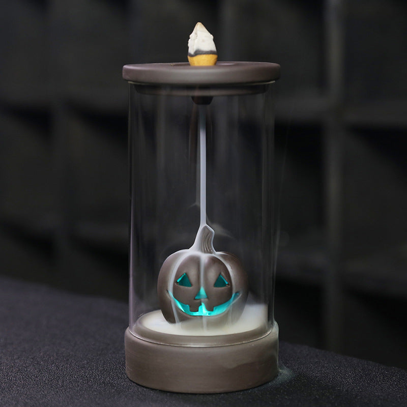Halloween Pumpkin Backflow Incense Burner