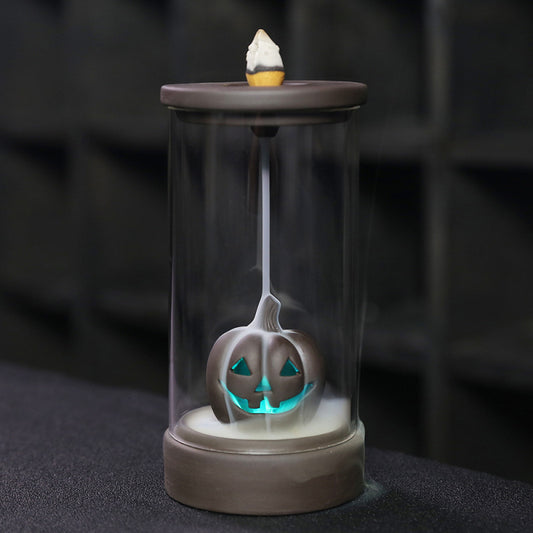 Halloween Pumpkin Backflow Incense Burner