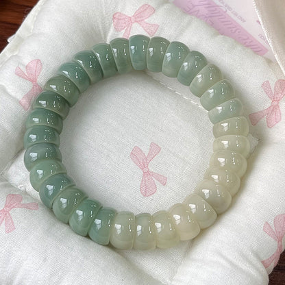 Gradient Pink Bodhi Bracelet with Finger Wrap