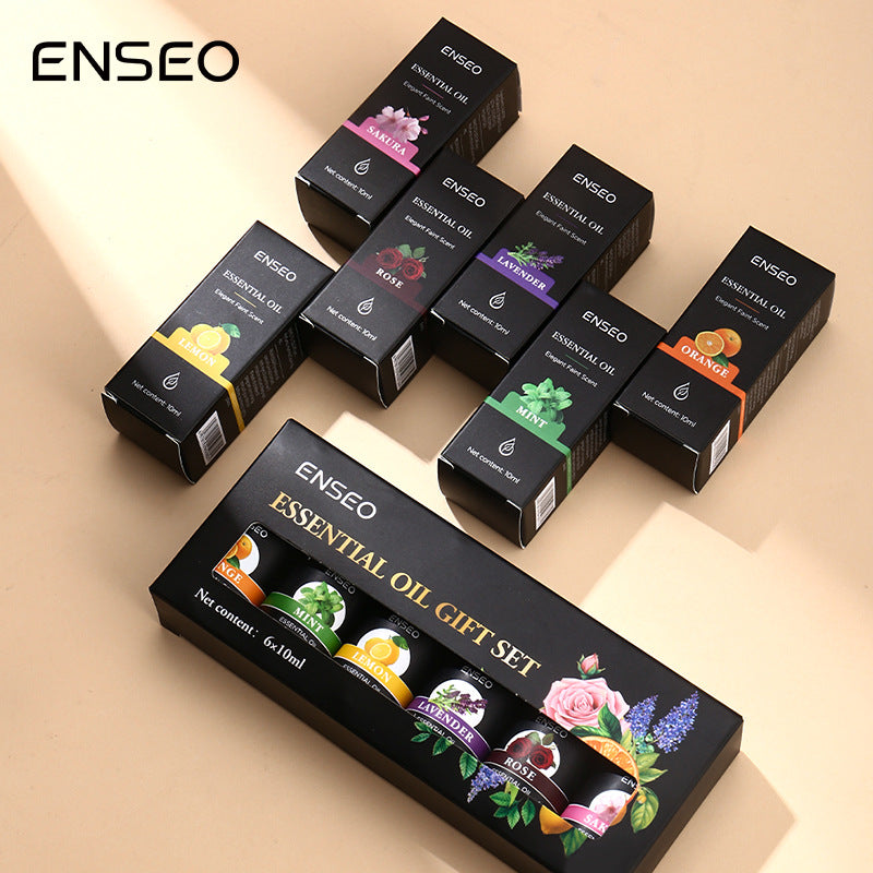 Aromatherapy Essential Oil Gift Set with 6 Scents
