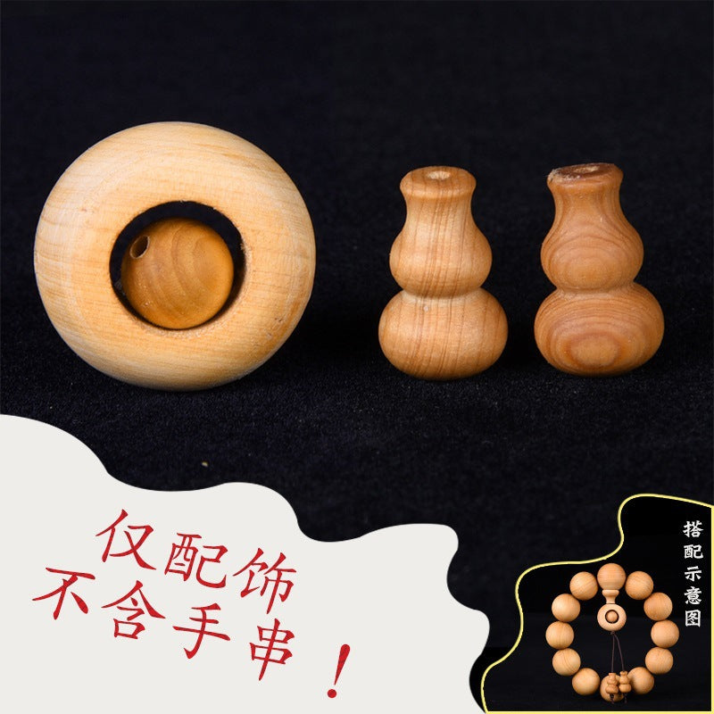 Taihang Yabei Wood 108 Bead Buddhist Rosary Bracelet | Handcrafted | 7 Sizes
