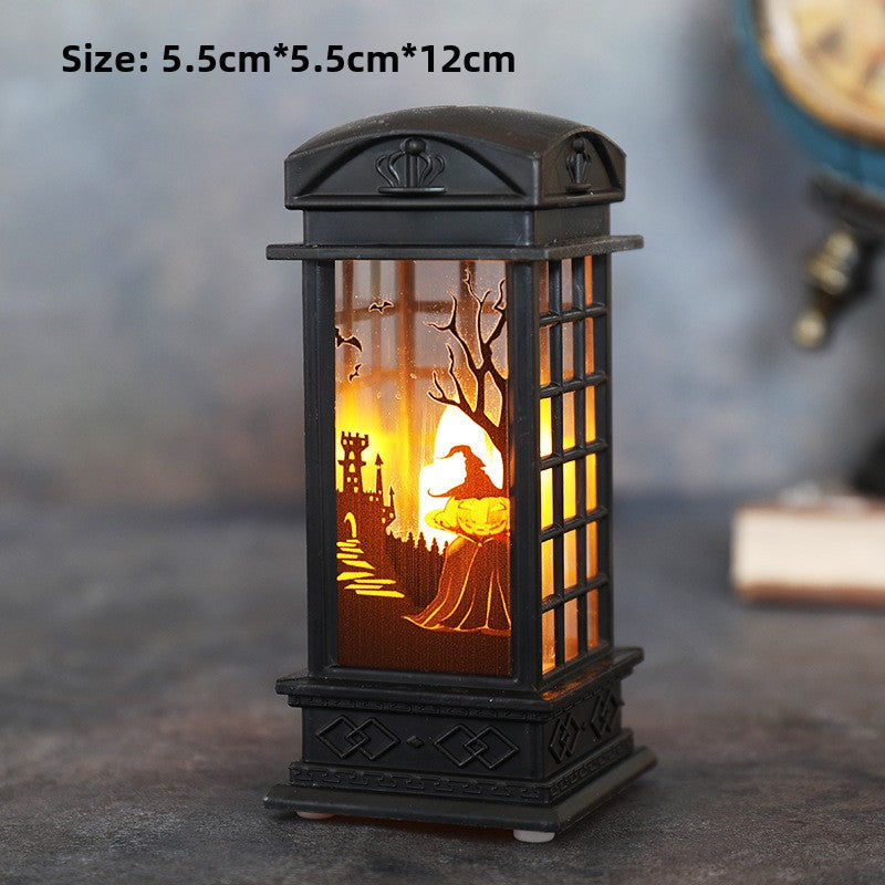 Halloween Flickering Flame Lantern