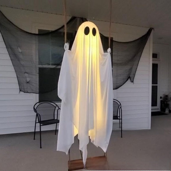 Haunted Swing Ghost Décor | LED & Classic