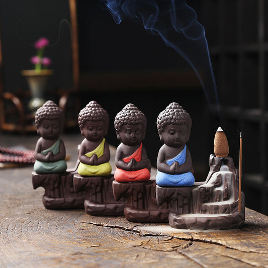 Tathagata Buddha Backflow Incense Burner