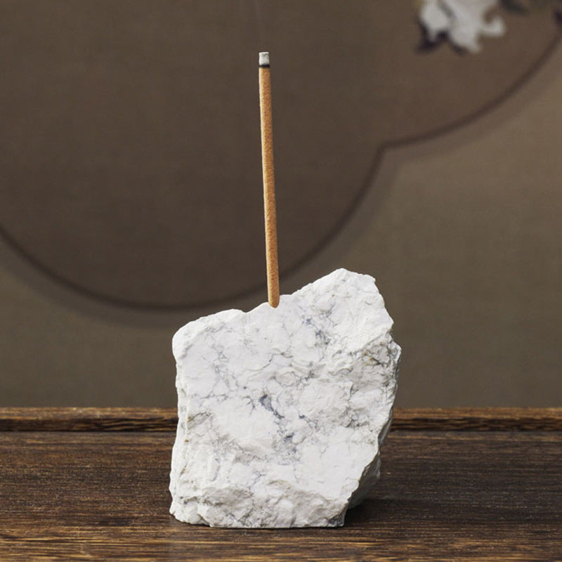 Natural Crystal Incense Holder