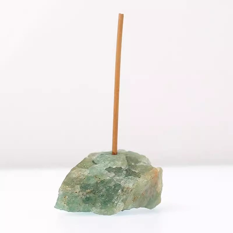 Natural Crystal Incense Holder