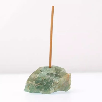 Natural Crystal Incense Holder