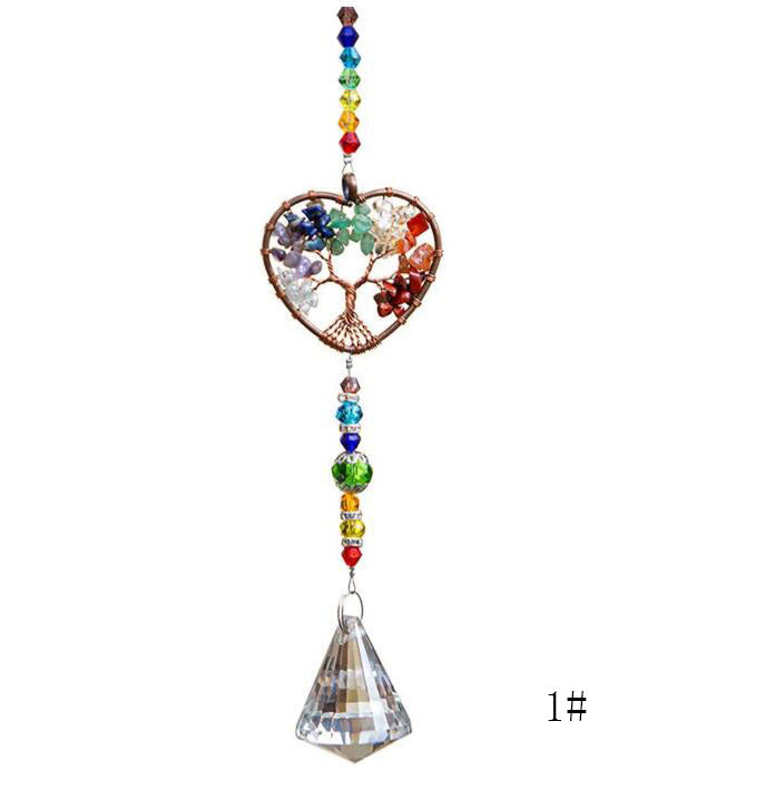 Tree of Life Crystal Suncatcher