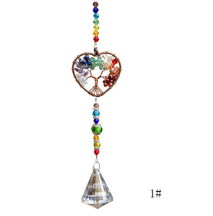 Tree of Life Crystal Suncatcher