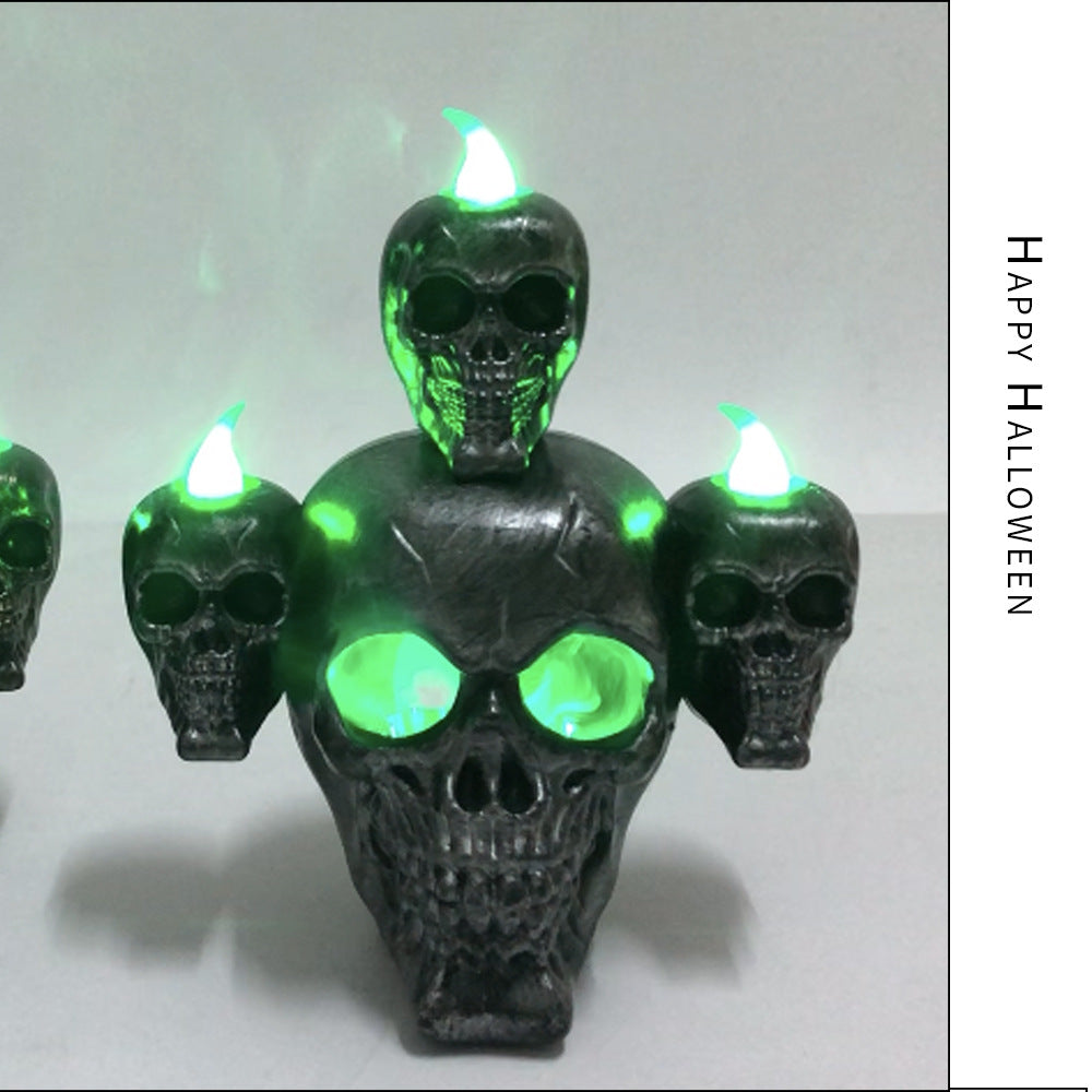 Skull Smoke Candle Lamp Decoration