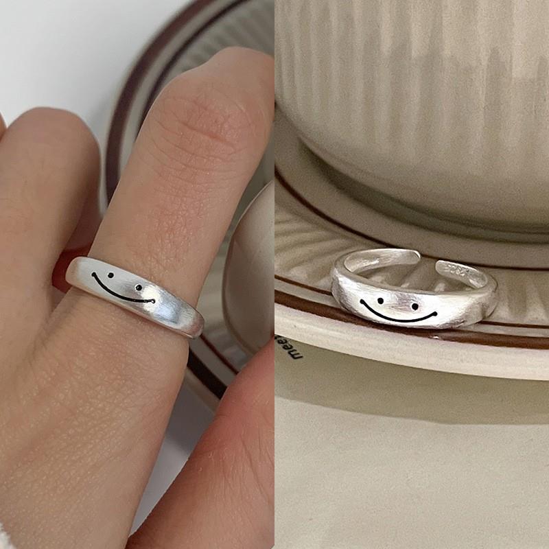 Geometric 925 Sterling Silver Adjustable Ring