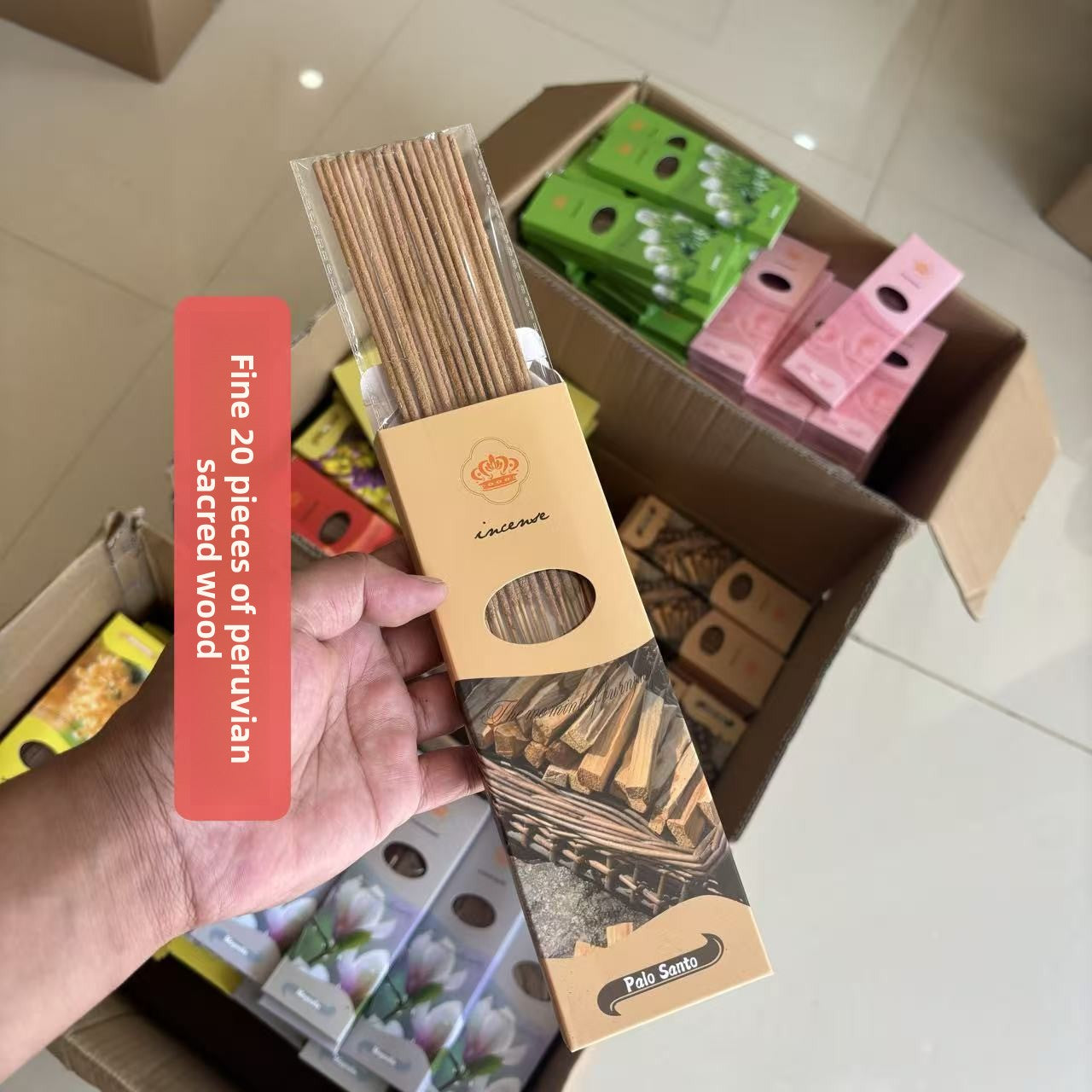 Premium Hand-Rolled Incense Sticks — 15 or 20 Pack