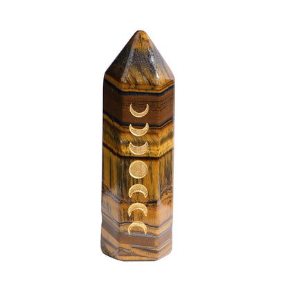 Crystal Hexagonal Energy Pillar