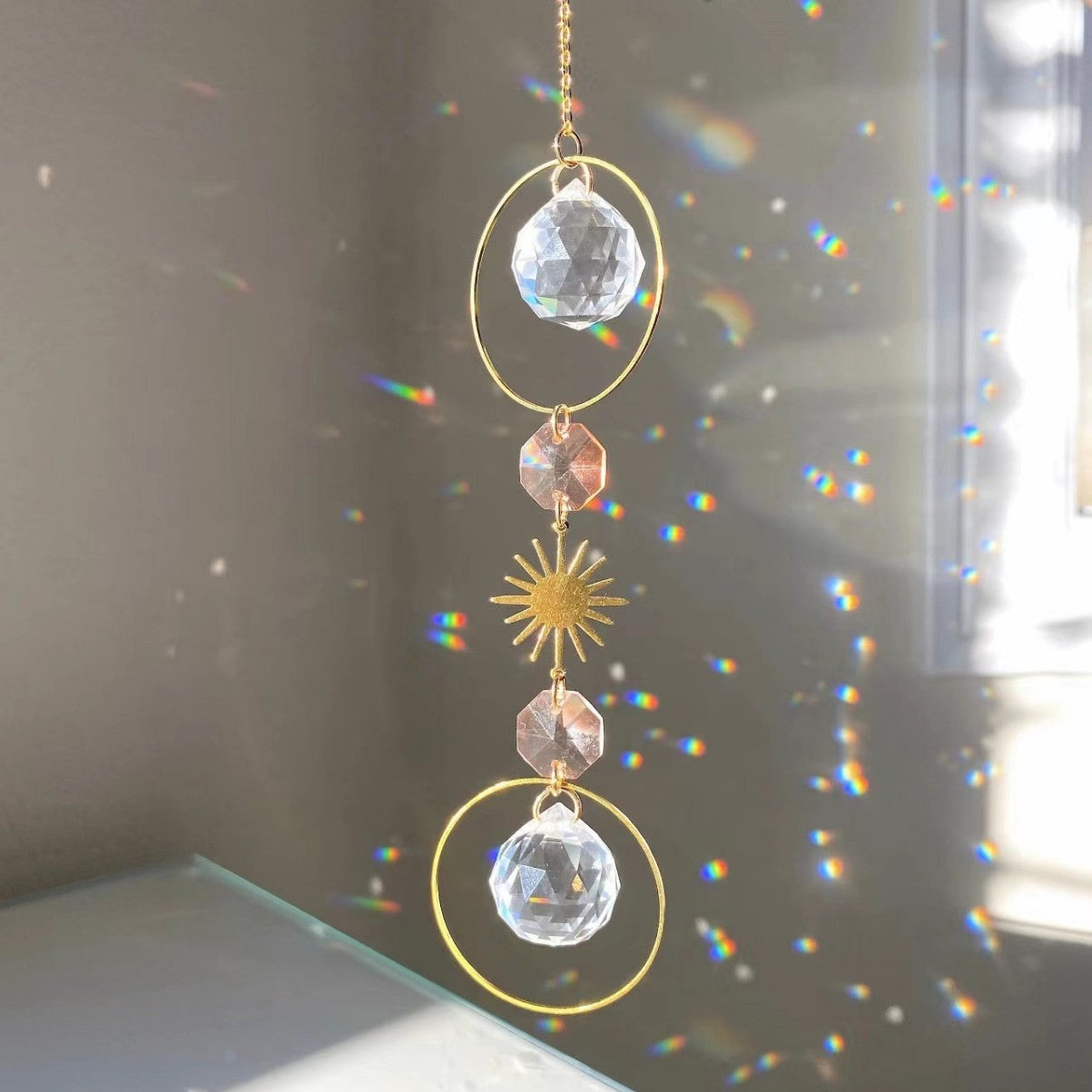 Crystal Sun Catcher Decoration