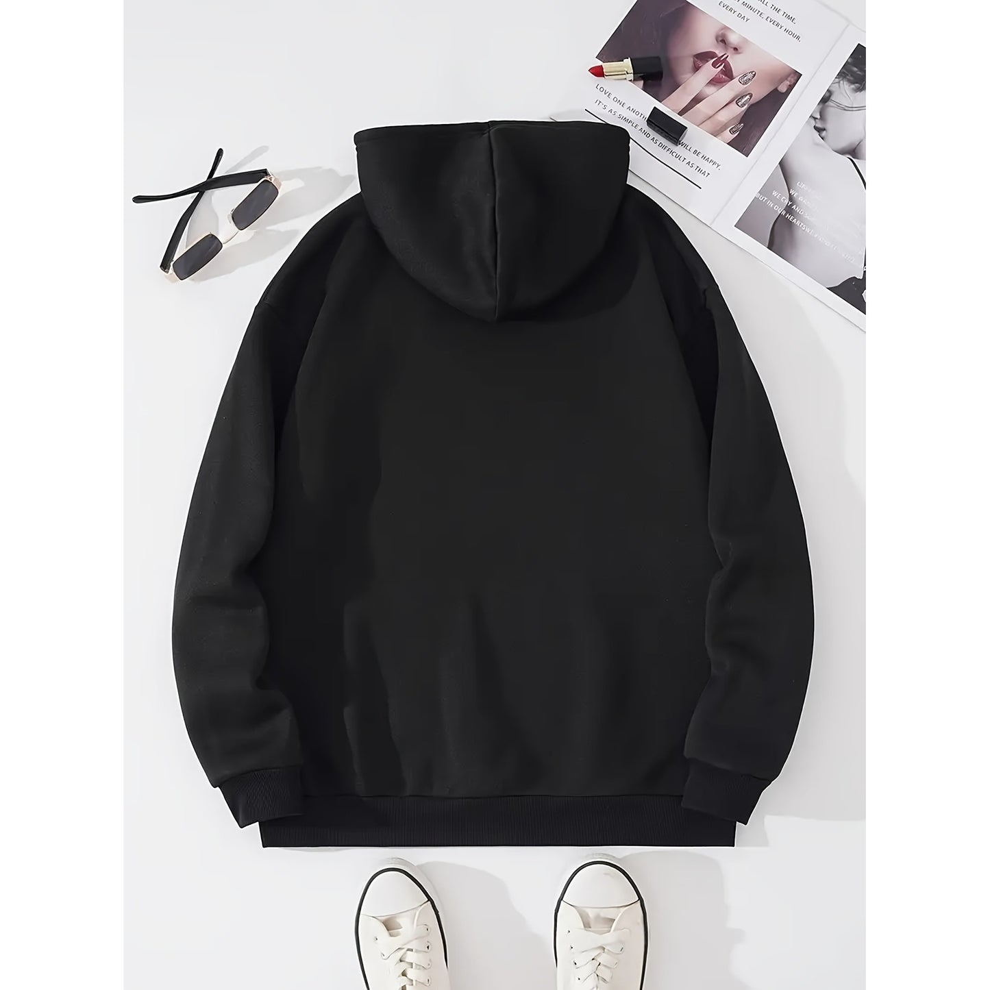 Women's Sun and Moon Pattern Hoodie
