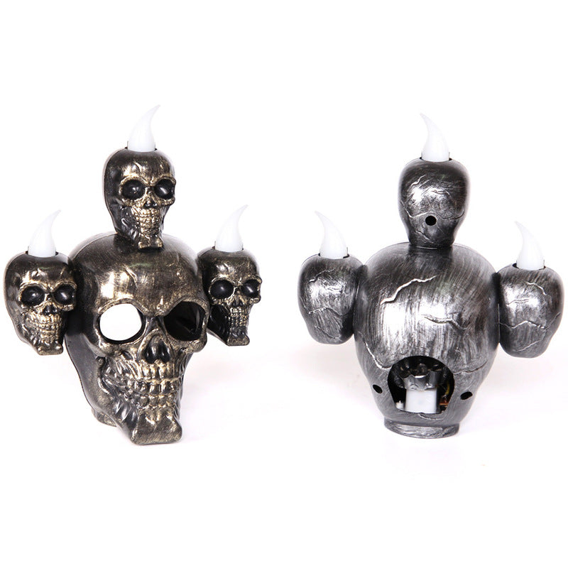 Skull Smoke Candle Lamp Decoration